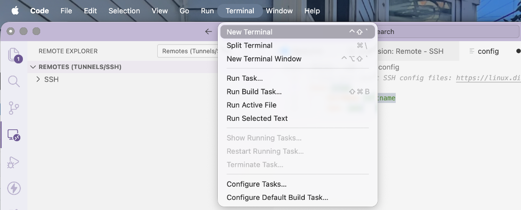 New Terminal